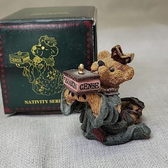 Boyds Bears Collection; 3 Kings bringing Myrrh; Incense, Gold; 1995; 2 from 1996 - Picture 8 of 10